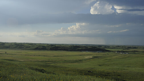 View of the Gudmundsen Sandhills Laboratory