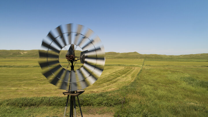 Windmill in the Sandhills