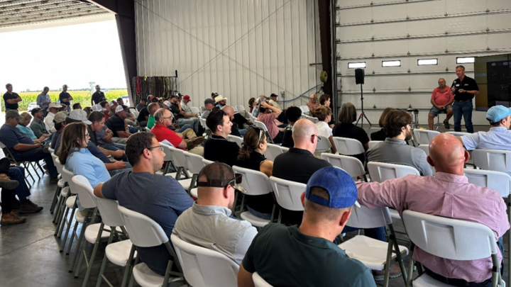 Attendees at the Dirt, Data, Decisions conference