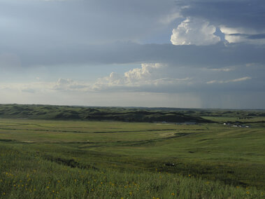 View of the Gudmundsen Sandhills Laboratory