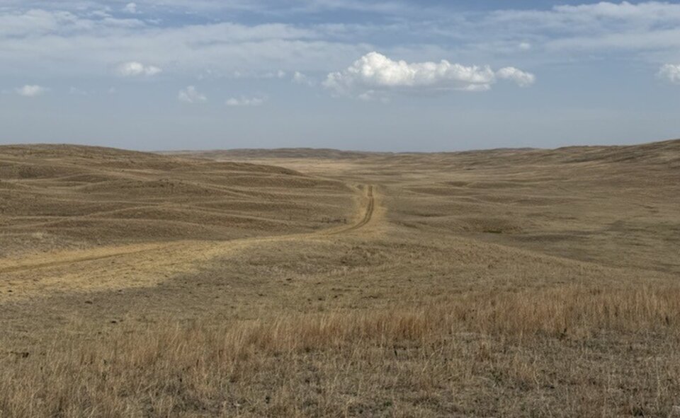 Range at GSL in May 2026 showing early impact of drought.